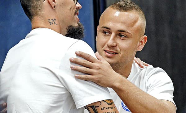 Marek Hamšík a Stano Lobotka. 