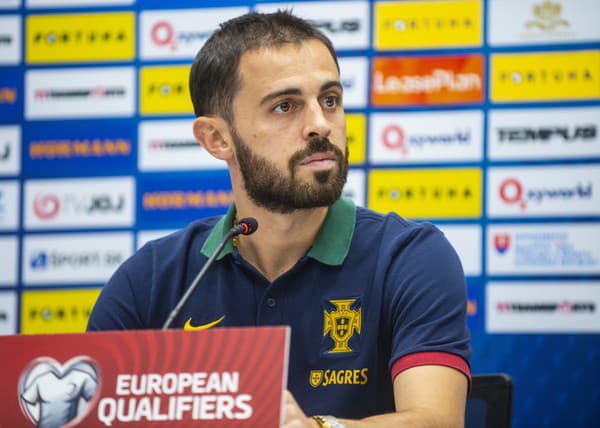 Na snímke hráč portugalskej futbalovej reprezentácie Bernardo Silva.