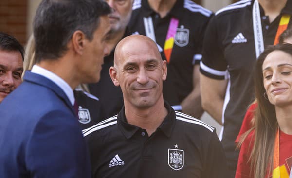 Predseda španielskeho futbalového zväzu Luis Rubiales.