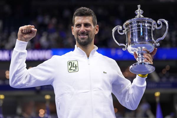 Novak Djokovič získal rekordnú 24. grandslamovú trofej.