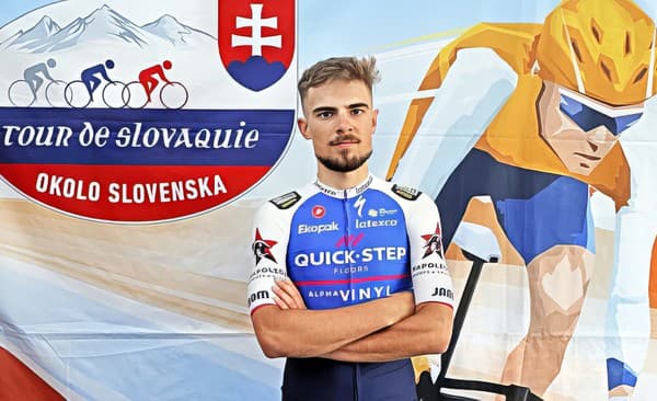 Na snímke slovenský cyklista Martin Svrček.