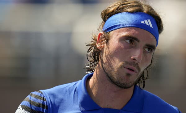 Stefanos Tsitsipas získal proti Slovákom jediný bod.