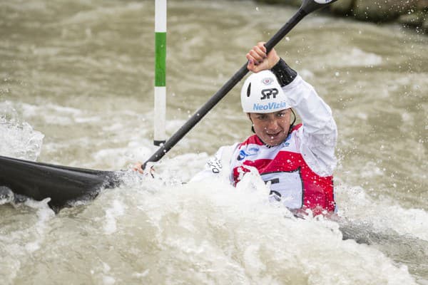 Na snímke slovenská reprezentantka Soňa Stanovská.