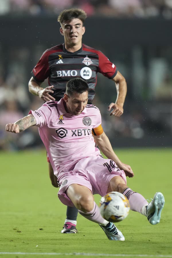 Lionel Messi v drese Inter Miami.