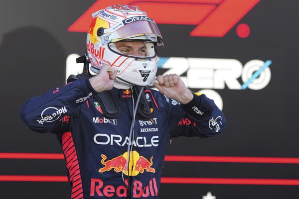 Max Verstappen sa teší z ďalšieho triumfu.