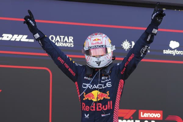 Max Verstappen sa teší z ďalšieho triumfu.