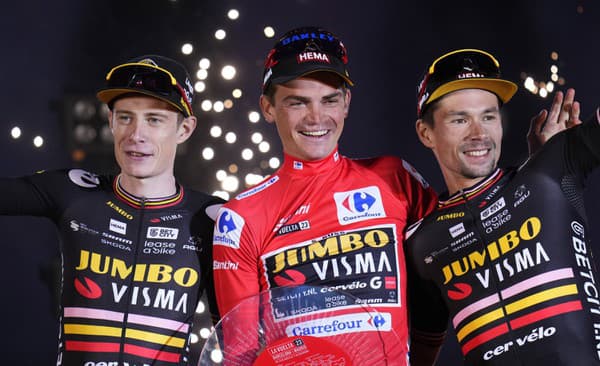 Holandský cyklistický tím Jumbo-Visma a belgická stajňa Soudal Quick-Step údajne rokujú o prípadnej fúzii.