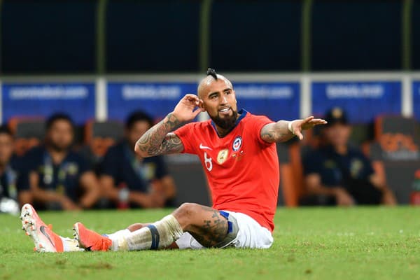 Čilský futbalista Arturo Vidal.