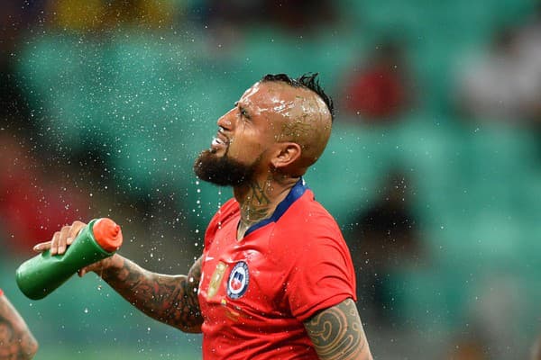 Čilský futbalista Arturo Vidal.