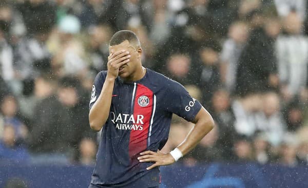 Na snímke hráč Kylian Mbappe z PSG.