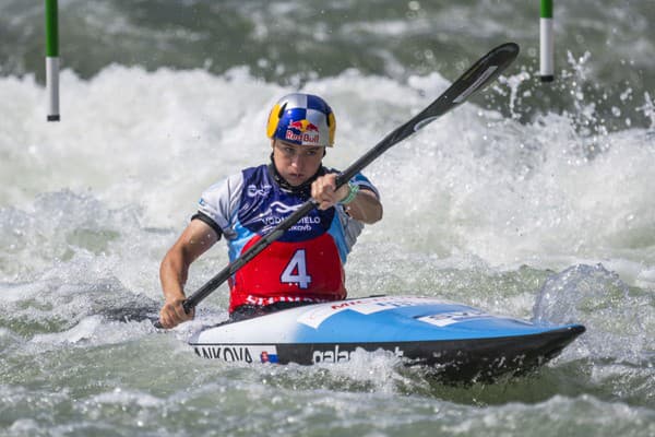 Slovenská reprezentantka vo vodnom slalom Zuzana Paňková.