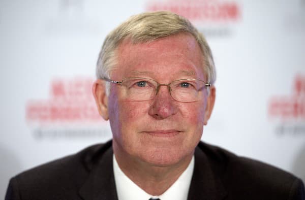 Legendárny tréner sir Alex Ferguson.