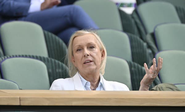 Legendárna tenistka Martina Navrátilová.