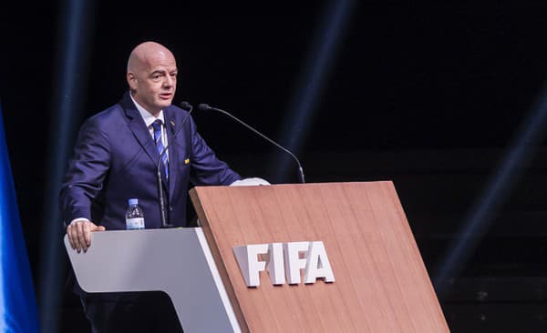 Prezident FIFA Gianni Infantino.