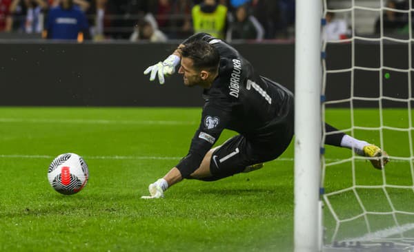 Martin Dúbravka v reprezentačnom drese.