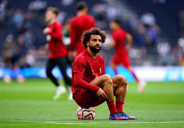 Egyptský futbalista Mohamed Salah.
