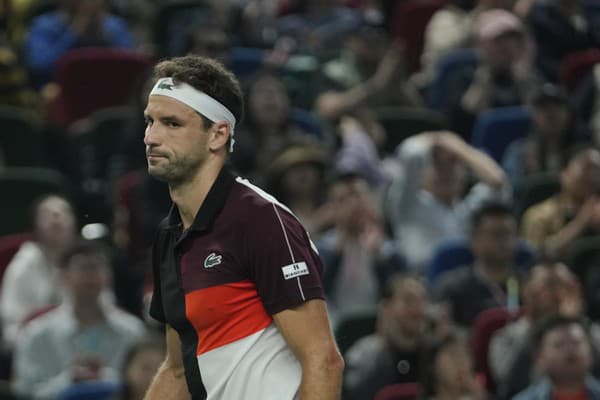 Bulharský tenista Grigor Dimitrov.