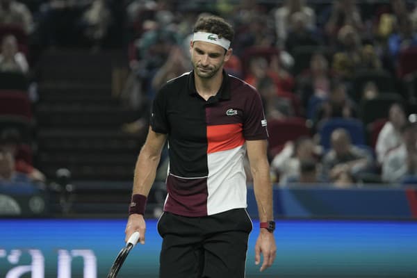 Bulharský tenista Grigor Dimitrov.