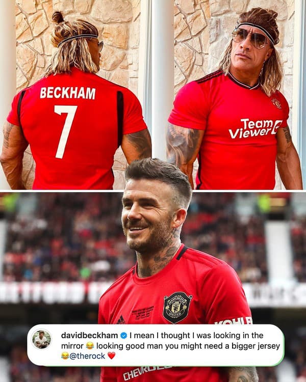 David Beckham? Niečo tu nesedí... 