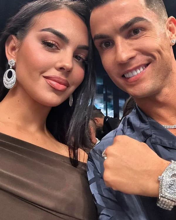 Cristiano Ronaldo a Georgina.    