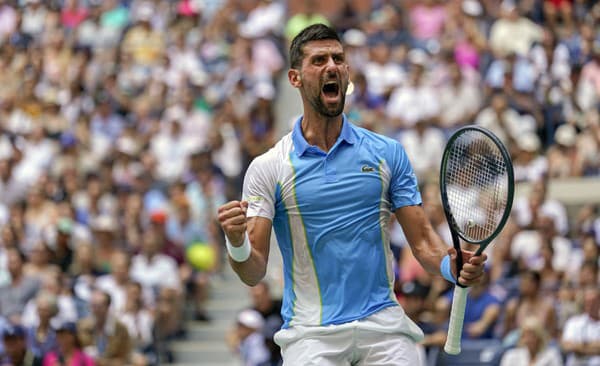 Novak Djokovič sa na US Open stal prvým semifinalistom.