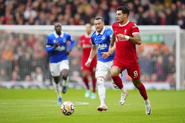 Kapitán maďarskej futbalovej reprezentácie v službách anglického FC Liverpool Dominik Szoboszlai predvádza v Premier League výborné výkony