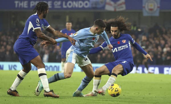 Súboje Man City s Chelsea bývajú vyrovnané.