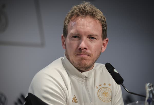 Tréner nemeckej futbalovej reprezentácie Julian Nagelsmann.