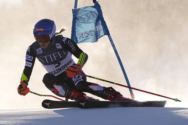 Americká lyžiarka Mikaela Shiffrinová tretia v celkovom poradí obrovského slalomu Svetového pohára v americkom Killingtone 