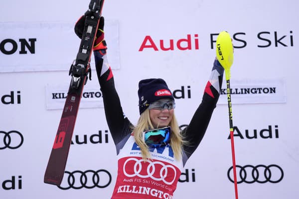 Mikaela Shiffrinová oslavovala domáci triumf v slalome. 