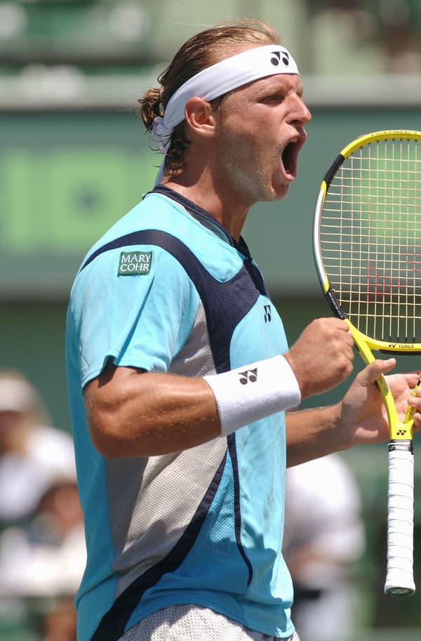 Argentínsky tenista David Nalbandian bol kedysi svetovou trojkou.