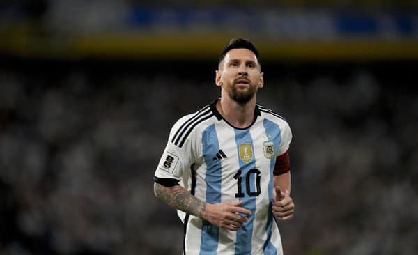 Argentínsky futbalista Lionel Messi.