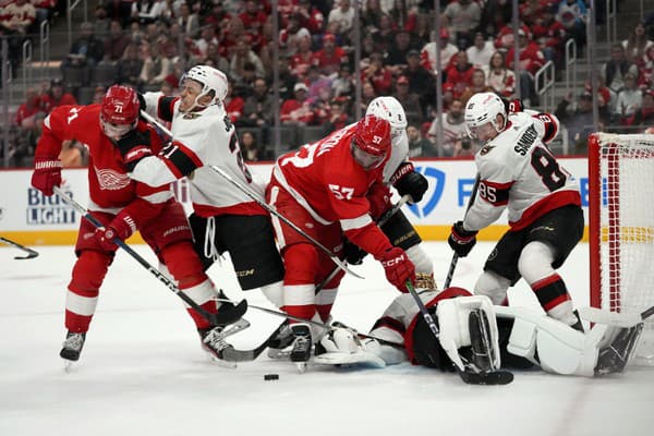 Dylan Larkin je najväčšou osobnosťou Detroitu Red Wings.