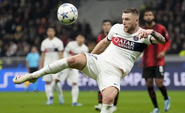 Milan Škriniar má s Paríž SG postup vo svojich rukách.