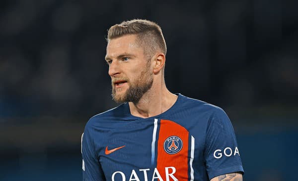 Milan Škriniar v drese PSG.