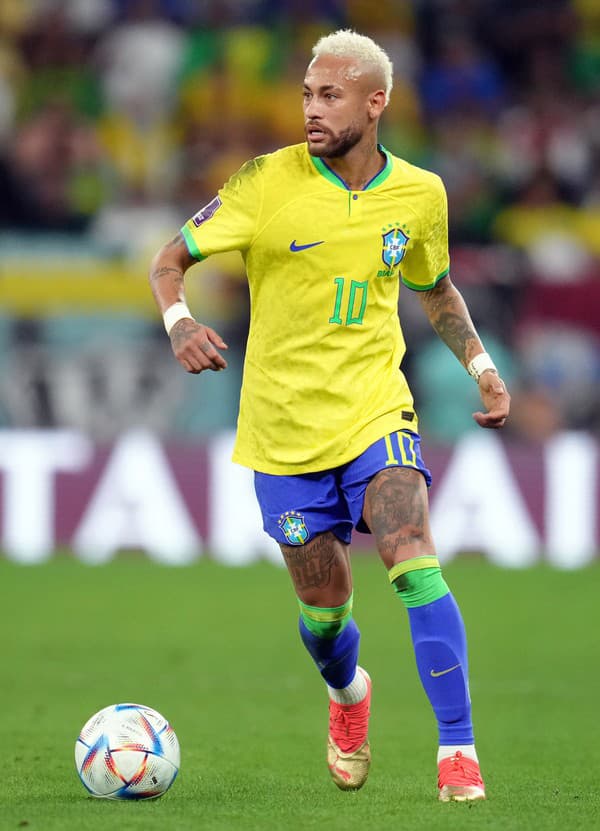 Brazílsky futbalista Neymar.