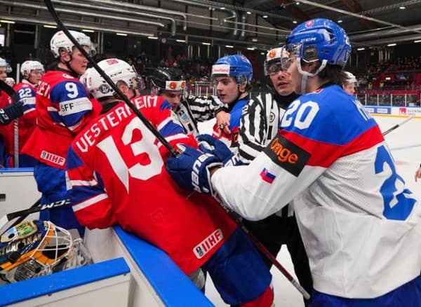 V poslednom zápase slovenskí hokejisti porazili Nórov výsledkom 8:4.