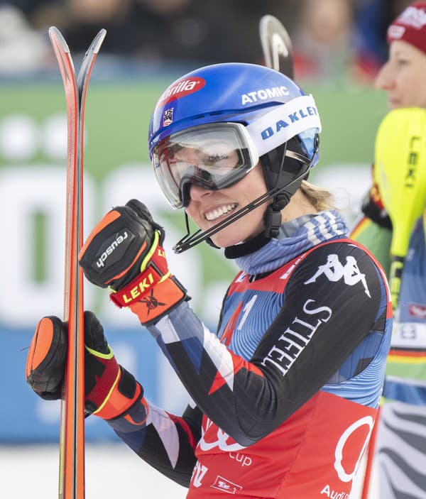 Americká lyžiarka Mikaela Shiffrinová