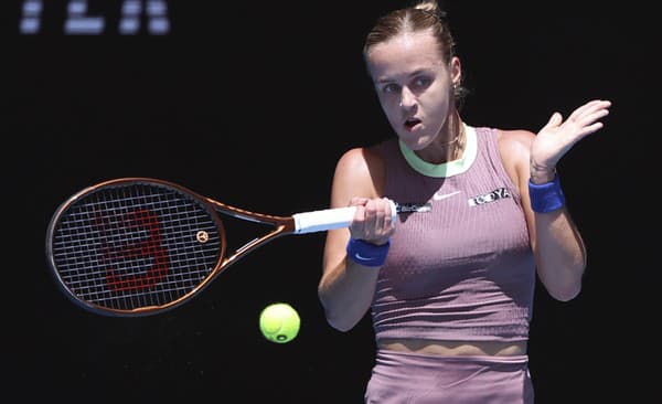 Anna-Karolína Schmiedlová na Australian Open 2024.