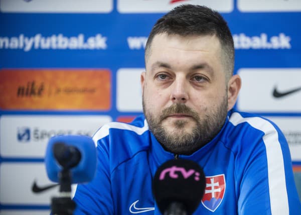 Na snímke nový tréner reprezentácie SR v malom futbale Peter Barnišin.