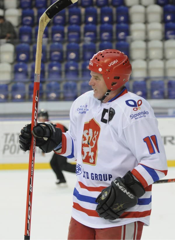 Na snímke bývalý slovenský hokejový útočník Igor Liba.