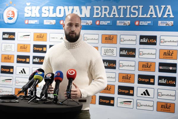 Generálny riaditeľ ŠK Slovan Bratislava Ivan Kmotrík ml..