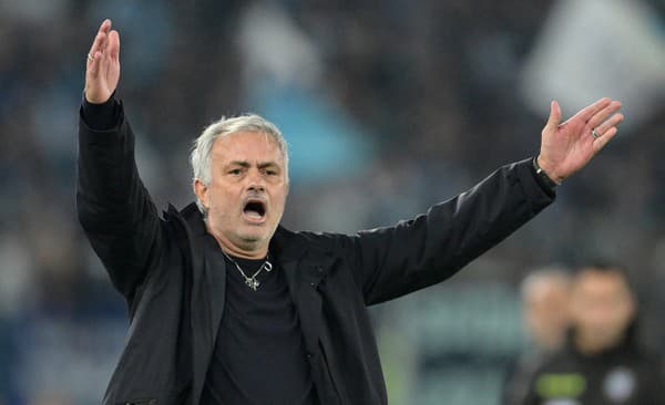 Portugalský tréner José Mourinho.