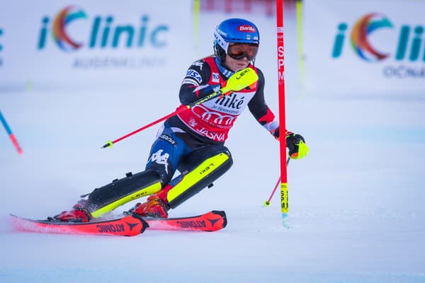 Mikaela Shiffrinová v Jasnej.