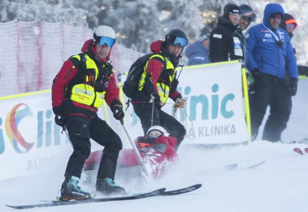 Petra Vlhová nedokončila sobotňajšie prvé kolo obrovského slalomu v Jasnej.