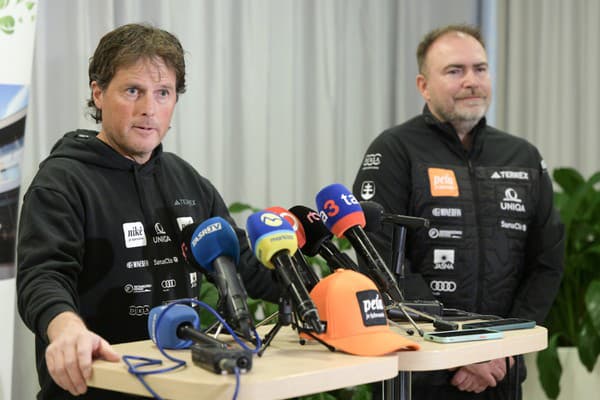 Na snímke Mauro Pini, hlavný tréner slovenskej lyžiarky Petry Vlhovej.