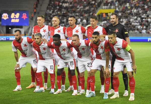 Slavia Praha sa vo štvrtok predstavila v Košiciach.