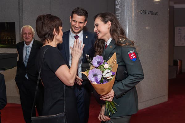 Danka Barteková žiarila na vyhlásení ankety šťastím. 