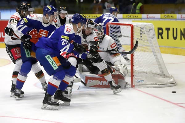 Slovenská reprezentácia porazila Nemecko výsledkom 5:2.