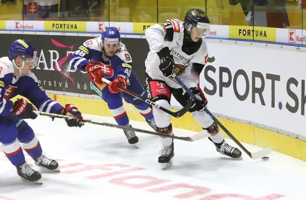 Slovenská reprezentácia porazila Nemecko výsledkom 5:2.